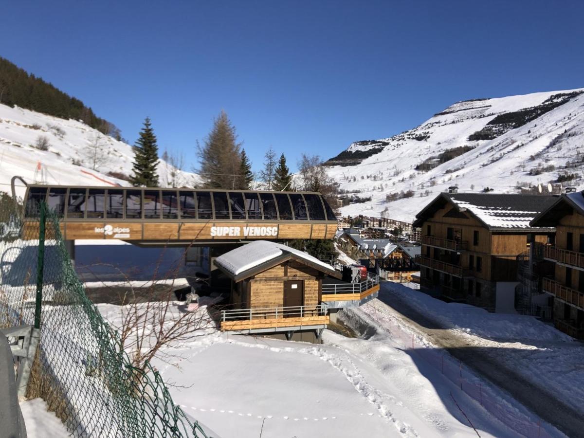 Appartement Vue Imprenable Avec Emplacement Ideal Les Deux Alpes Exterior photo