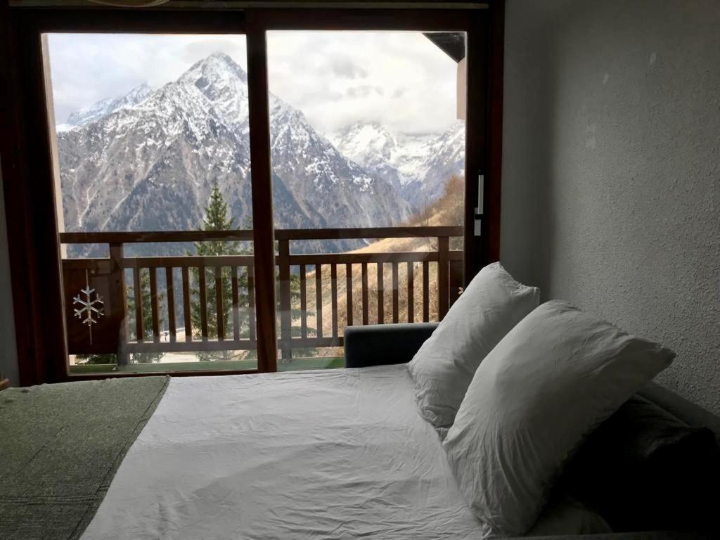 Appartement Vue Imprenable Avec Emplacement Ideal Les Deux Alpes Exterior photo